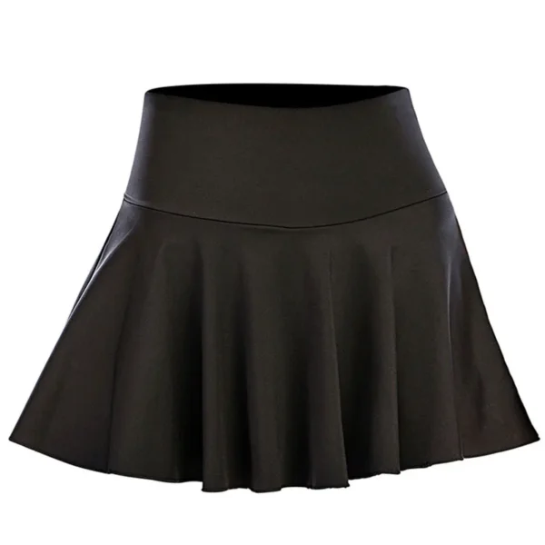 High-waisted Sports Culottes Women's Yoga Fitness Tennis Lining Anti-empty Running Quick-drying Short Skirt - Image 3