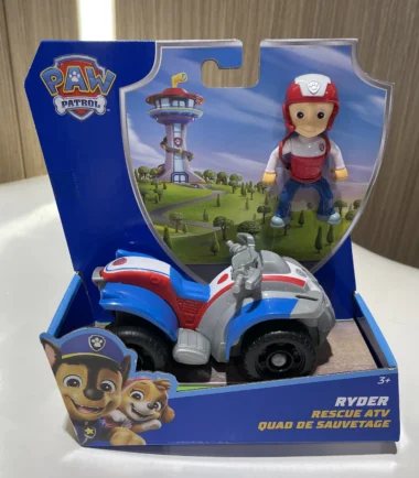 New Original PAW PATROL Vehicle Car Ryder Tracker Everest Chase Rex Skye Rocky Marshall Zuma Action Figure Toy Kid Birthday Gift